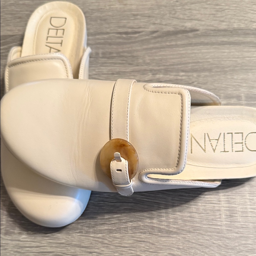 Women's Cream Slip-On Shoes